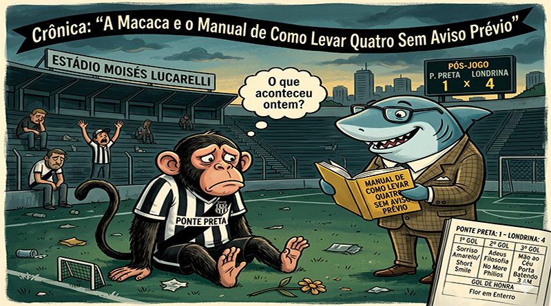 A Macaca e o Manual de Como Levar Quatro Sem Aviso Prévio