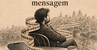 Áudio de oito minutos não é mensagem