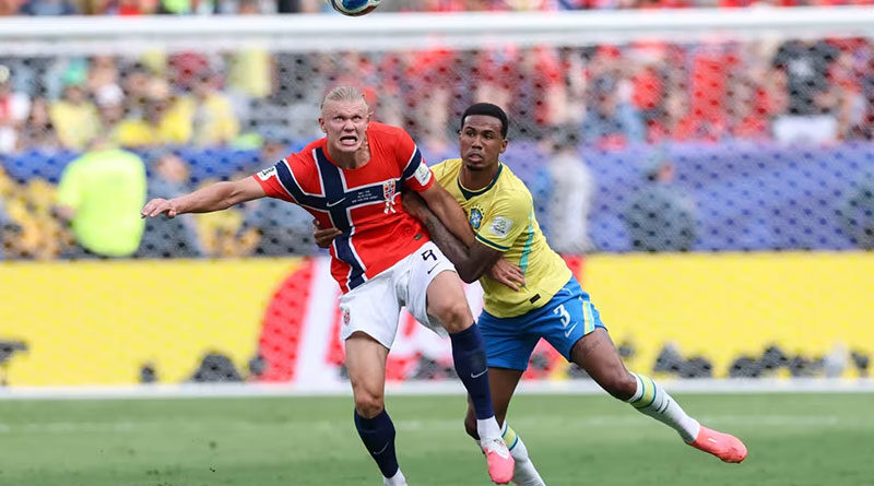 Haaland decide, Brasil perde para a Noruega e dá adeus ao sonho do hexacampeonato