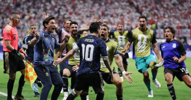 Argentina teve mais coração. A Inglaterra teve mais medo.