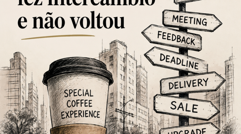O português fez intercâmbio e não voltou
