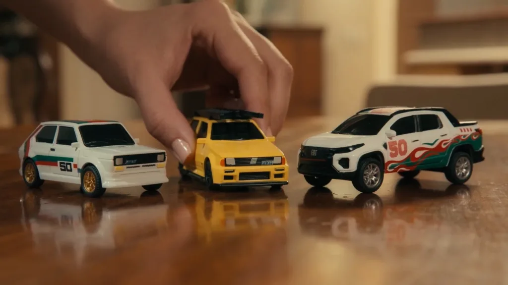 Coleção criada para celebrar os 50 anos da montadora no Brasil reúne ainda o Fiat 147 e a Strada em versões para colecionadores
