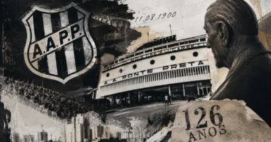 126 anos de Ponte Preta: uma história grande demais para uma gestão tão pequena 126 anos de Ponte Preta em ilustração sobre a história e a crise atual do clube