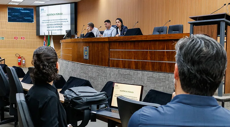 Audiência pública debate outorga onerosa em Campinas na Câmara Municipal