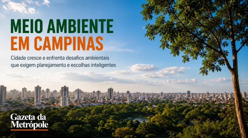 Campinas cresce. E como fica o meio ambiente?