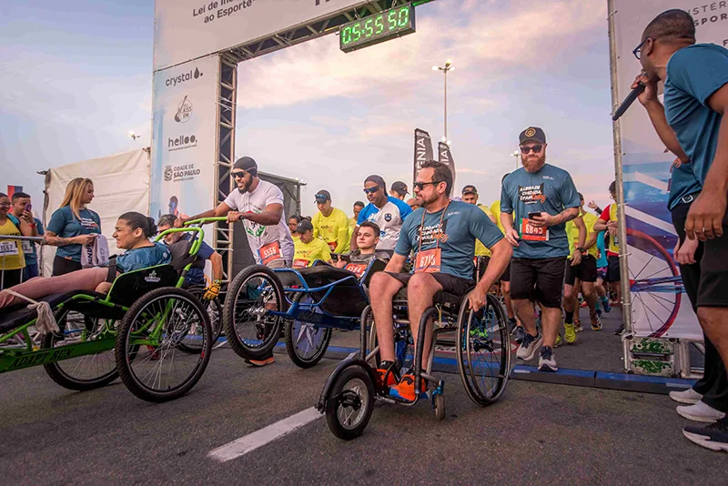 Super Humans terá percursos de 5 km e 10 km no Parque do Mirim e estrutura com banheiros adaptados, rampas de acesso e intérprete de Libras