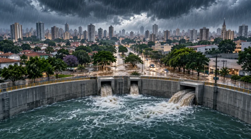 Piscinões em Campinas: até onde eles conseguem proteger a cidade das enchentes?