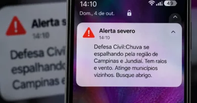 Defesa Civil emite alerta severo de chuva para região de Campinas Defesa Civil emite alerta severo de chuva para região de Campinas